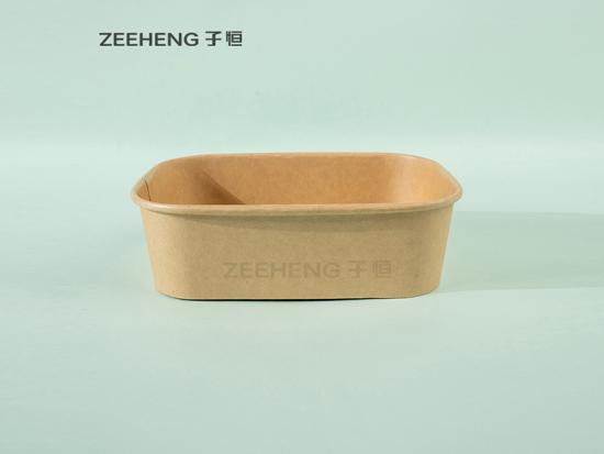 Rectangular Paper Food Bowl