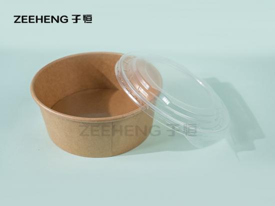 Salad Paper Bowl With Paper Lid