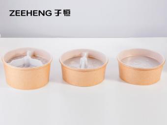 Disposable salad paper bowl divider wholesale