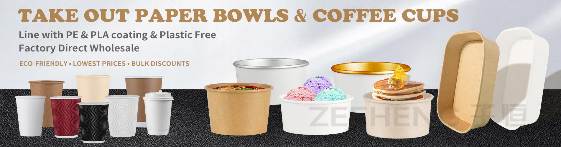 take out paper bowls