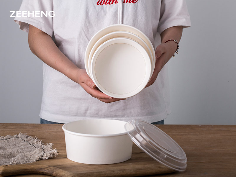 What are the advantages of white paper bowls?