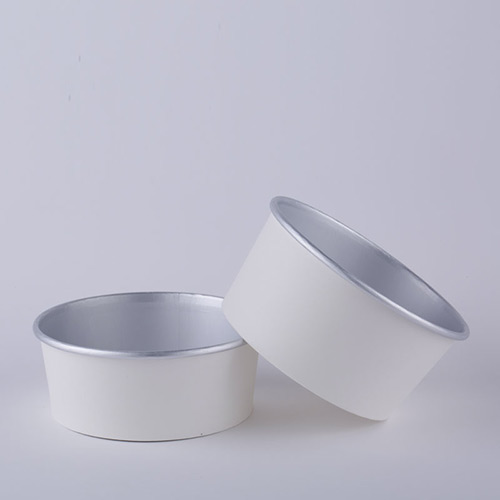 Alu Foil Paper Bowl, Heatable by Electric Hot Plate 