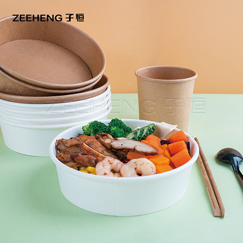 ZEEHENG Paper Bowl, Accept Logo Printing