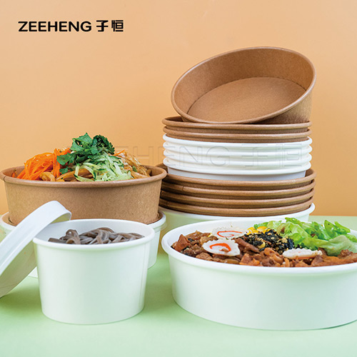 ZEEHENG Disposable Paper Bowl ,Accept PP, PE ,PLA coating