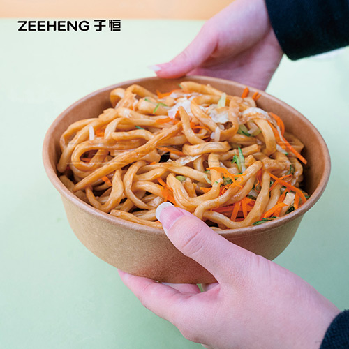 Heavy weight paper food containers ,can be used for hot or cold food 