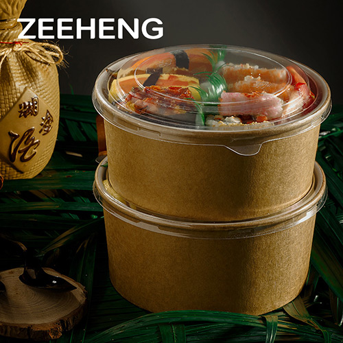 ZEEHENG Factory Price Paper Bowl, Popular Used in Takeaway restaurants